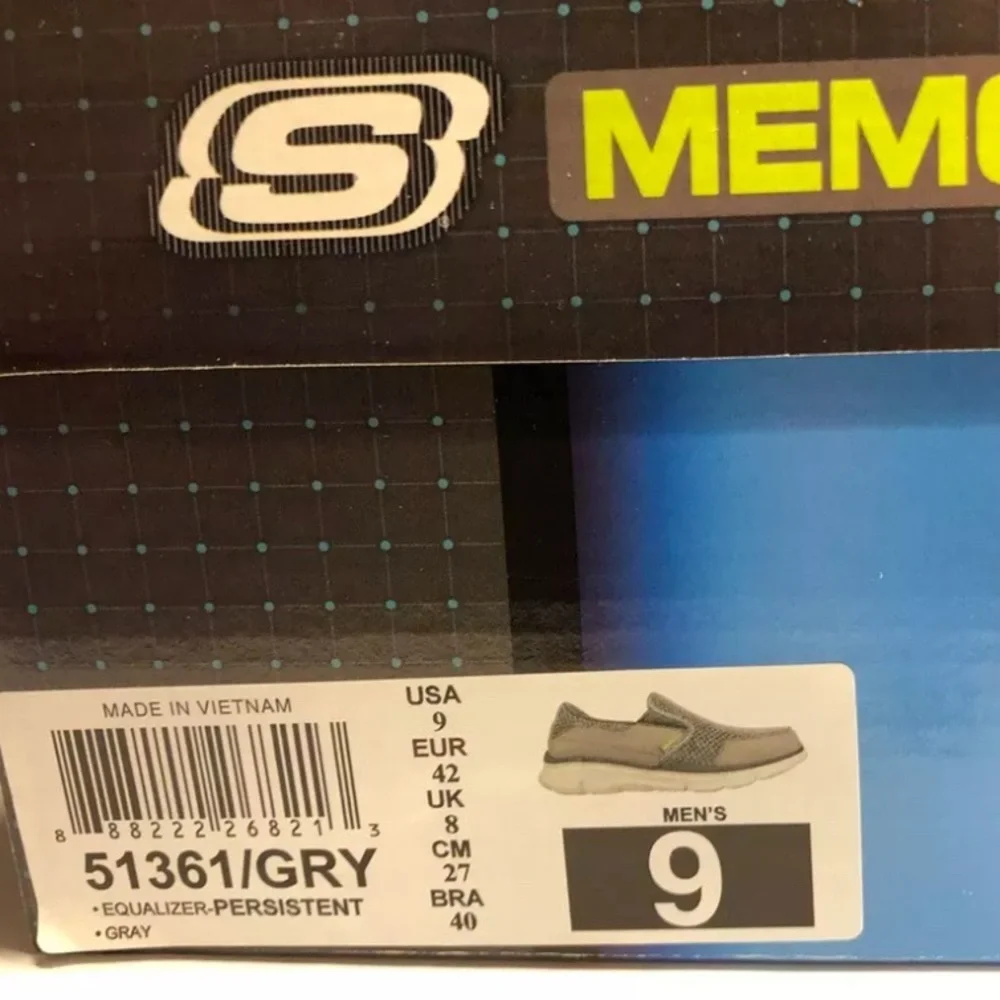 Skechers Men's Equalizer-Persistent Slip On Shoes, Size 9 M